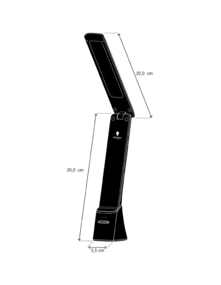 Oplaadbare draagbare lamp Smart Go Daylight