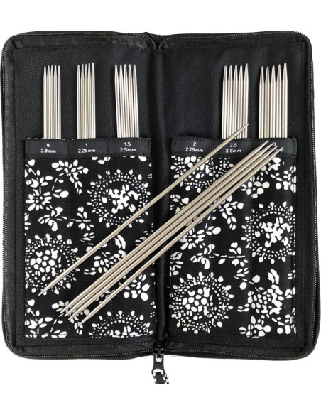 ChiaoGoo metalen set met dubbele punten breinaalden