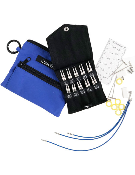 ChiaoGoo Shorties Small rondbreinaalden set