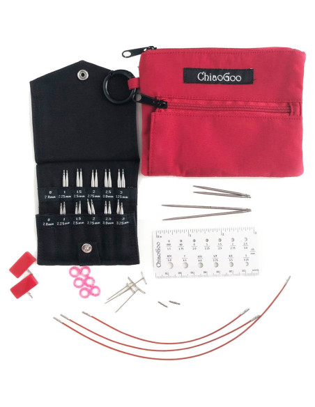 ChiaoGoo Shorties Mini rondbreinaalden set