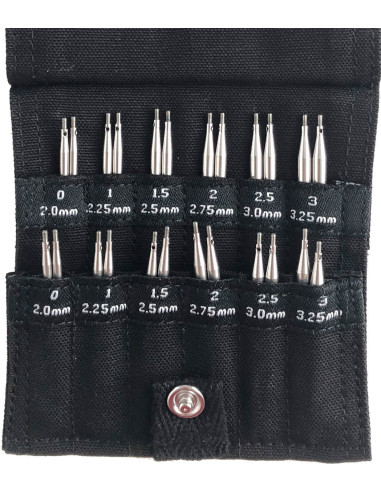 ChiaoGoo Shorties Mini rondbreinaalden set