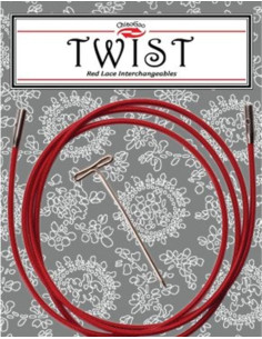 Twist RED kabel voor verwisselbare naalden ChiaoGoo