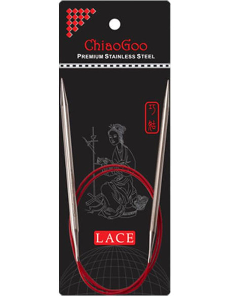 Vaste rondbreinaalden Red Lace ChiaoGoo