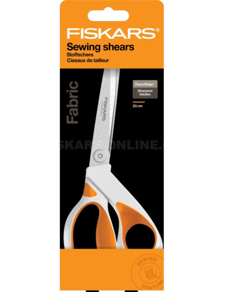 Fiskars RazorEdge Softgrip® kleermakersschaar 23 cm