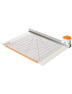 Gecombineerde roterende snijder & liniaal 12" x 12" Fiskars