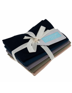 Set van 5 Fat Quarter-coupons - Herfst
