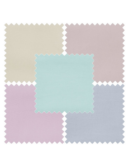 Set van 5 Fat Quarter-coupons - Pastel