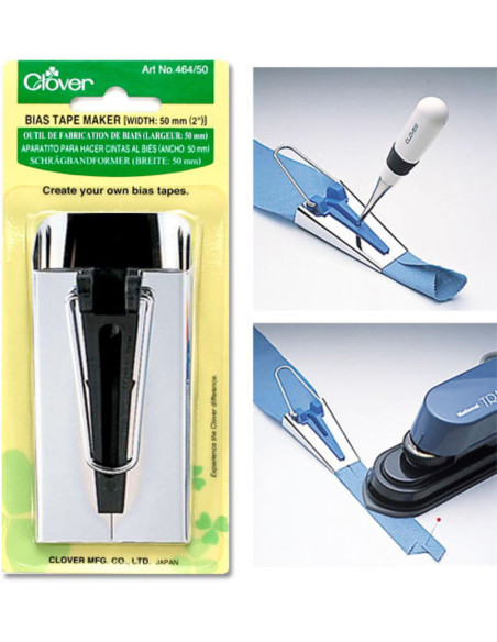 Clover biaisbandmaker 50 mm