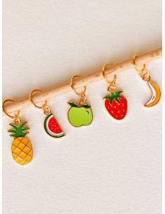 Set van 5 stekenmarkeerders - Fruitig 2