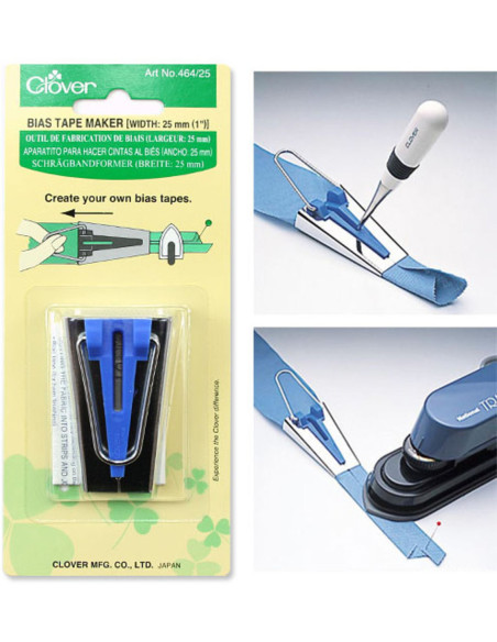Clover biaisbandmaker 25 mm