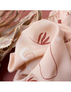 Viscose stof Sandstorm Blush - Atelier Brunette 2