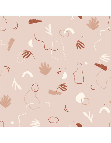 Viscose stof Sandstorm Blush - Atelier Brunette
