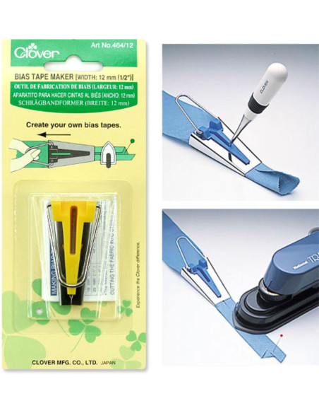 Clover biaisbandmaker 12 mm
