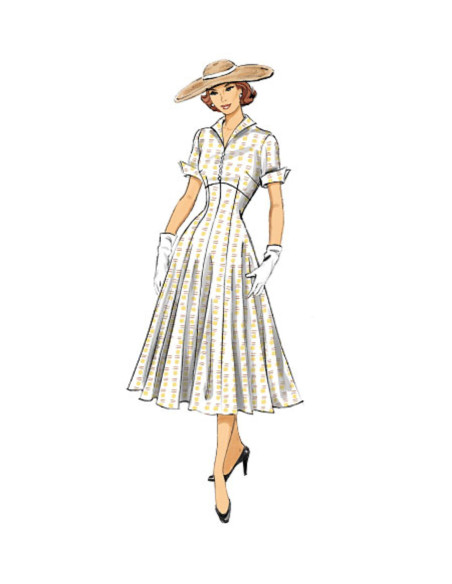 Jurkpatroon - Butterick 6018