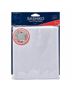 Sashiko-stof - Wit