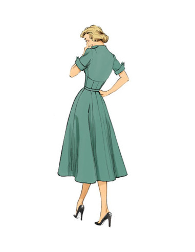 Jurkpatroon - Butterick 6018