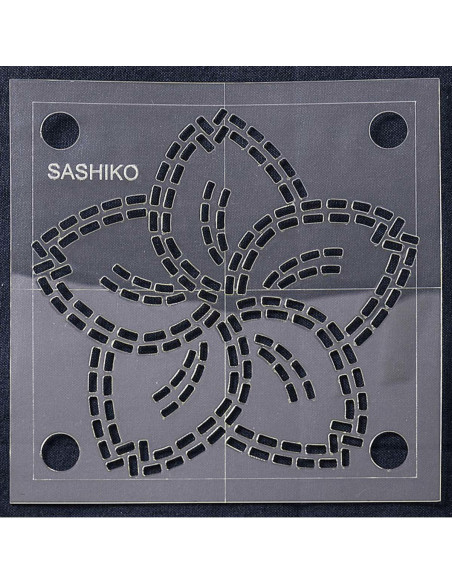 Sjabloon voor sashiko - Kersenbloesem