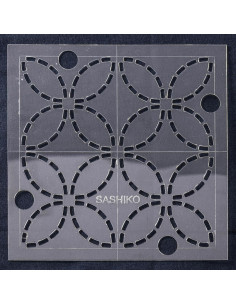Sjabloon voor sashiko - Zeven schatten 2