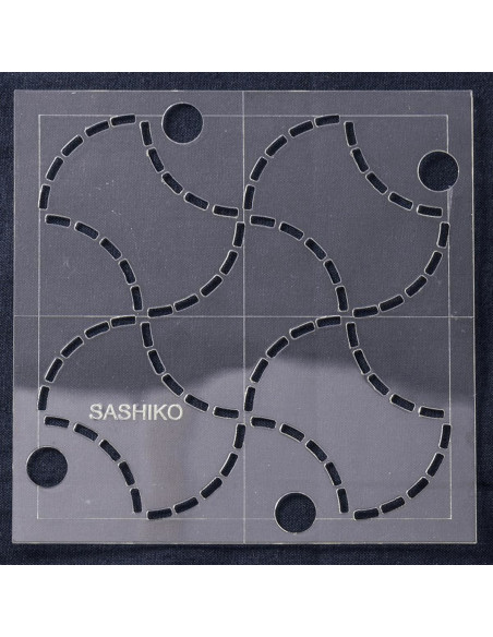 Sjabloon voor sashiko - Fondou