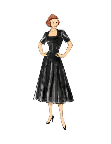 Jurkpatroon - Butterick 6018