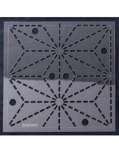 Sjabloon voor sashiko - Asa No Ha 2