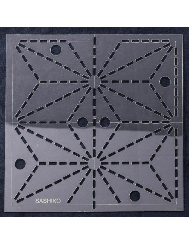 Sjabloon voor sashiko - Asa No Ha