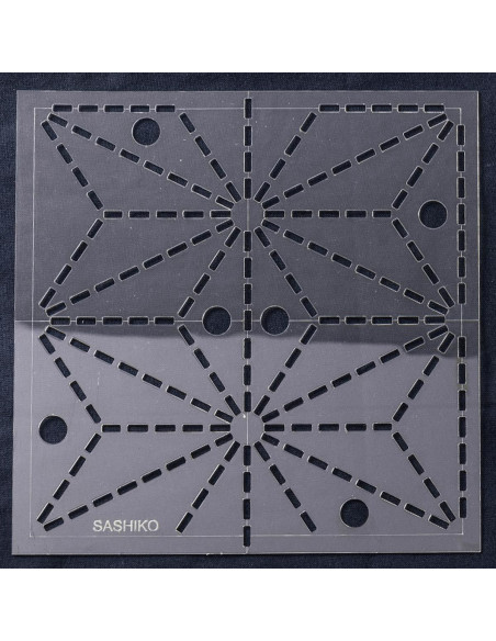 Sjabloon voor sashiko - Asa No Ha