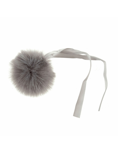 Nep bont pompon 6 cm - Nerts