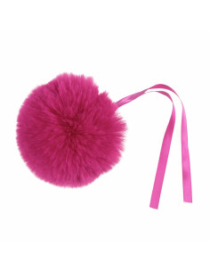 Imitatiebont pompon 11 cm - Kers