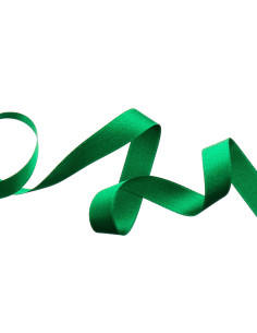 Satijnen lint - Groen