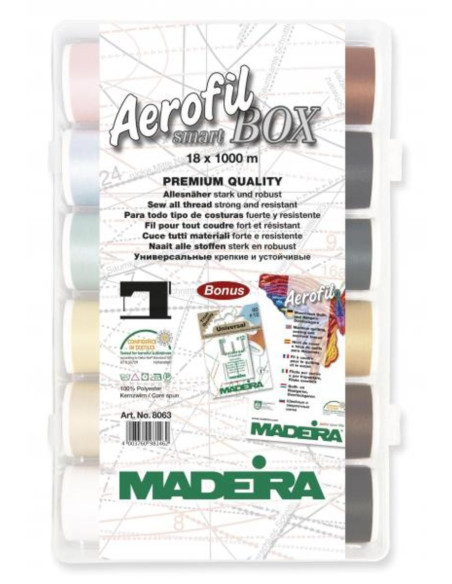 SmartBox Aerofil Madeira naaigarenkoffer