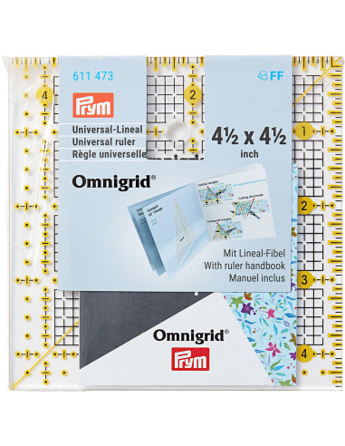 Omnigrid patchwork liniaal 4,5 x 4,5 inch