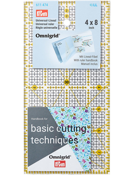 Omnigrid patchwork liniaal 4 x 8 inch