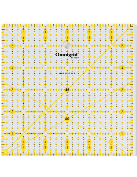 Omnigrid patchwork liniaal 6 x 6 inch