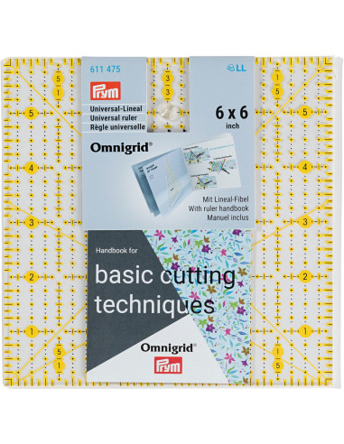Omnigrid patchwork liniaal 6 x 6 inch