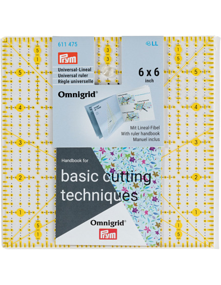 Omnigrid patchwork liniaal 6 x 6 inch