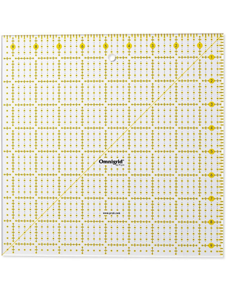 Omnigrid patchwork liniaal 9,5 x 9,5 inch