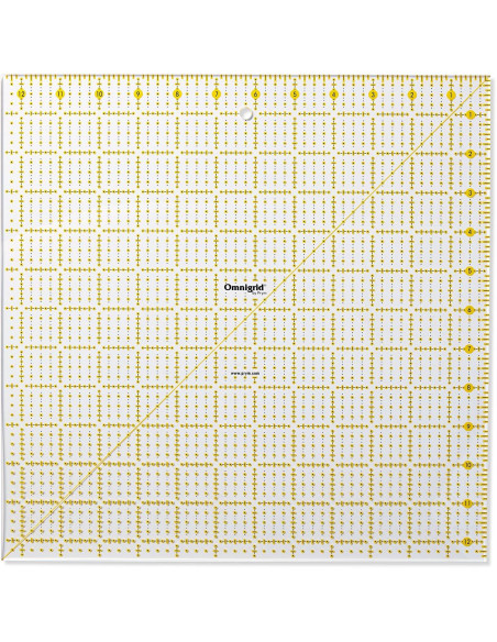 Omnigrid patchwork liniaal 12,5 x 12,5 inch