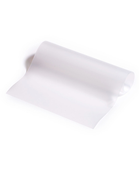 Transparant blad voor textielcreaties