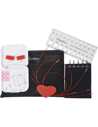 ChiaoGoo Twist Mini set met rondbreinaalden