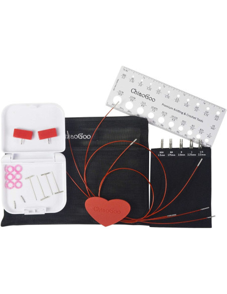 ChiaoGoo Twist Mini set met rondbreinaalden