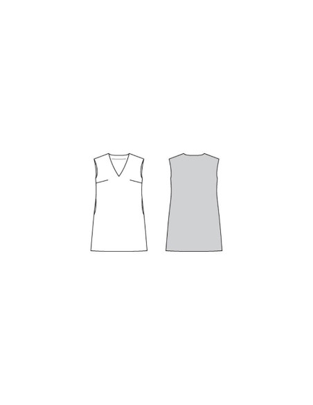 Jurkpatroon - Burda 6048