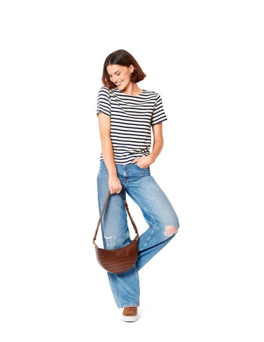 T-shirt en blouse patroon - Burda 6059
