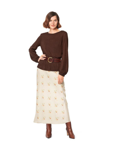 T-shirt en blouse patroon - Burda 6059