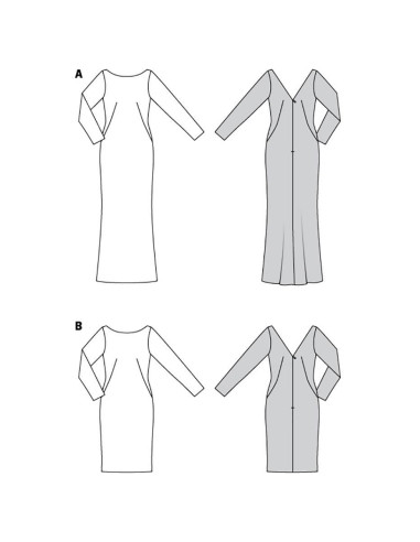 Jurkpatroon - Burda 6068