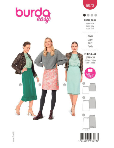 Rokpatroon - Burda 6073