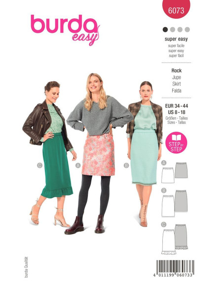 Rokpatroon - Burda 6073