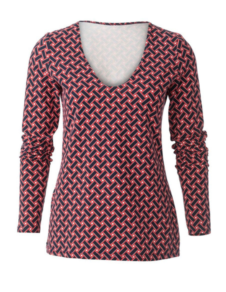 T-shirt en jurk patroon - Burda 6075