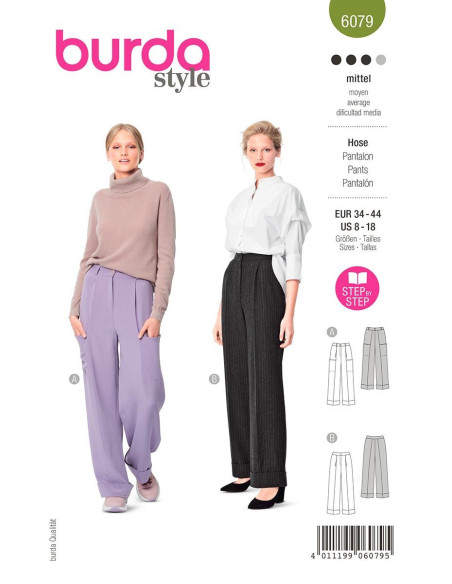 Broekpatroon - Burda 6079