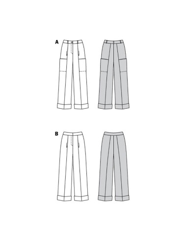 Broekpatroon - Burda 6079